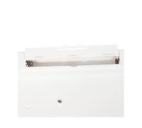 2X Set Clavier blanc mince sans fil + optique sans fil PC ordinateur