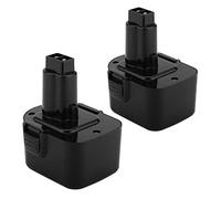 2X Shentec 12V 3.5Ah Ni-MH Batería para Dewalt DC9071 DE9071 DE9072 DE9074 DE9075 DE9037 DE9501 DW9071 DW9072 152250-27 397745-01