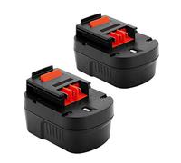 2X Shentec 12V 4500mAh Ni-MH para Batería Black & Decker HPB12 A12 A12E A12-XJ A12EX FSB12 FS120B FS120BX A1712 B-8315 BD-1204L BD1204L BPT1047
