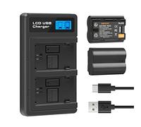 2X Shentec Li-Ion 7.2V 2000mAh Protect V1 Batterie NP-W235 Compatible Avec X-H2 X-H2s X-T4 GFX-100S - Avec capteur NTC et boîtier V1
