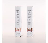 2x Sisley Phyto Lip Twist Baume Teinté 7 Coral 2,5 g