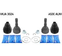2X SKF Juego De Juntas De Eje Delantero Izquierdo Derecho Para Fiat Ducato