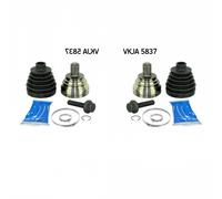2x SKF Kit de Eje de Transmisión Conjunta Rótula Lado Rueda para VW Golf VII 5G1