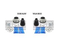 2x SKF Kit de Eje Transmisión Conjunta Rótula Delant. para VW Passat Variant 3G5