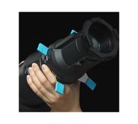 2X Snoot Cónico Focalize para Condensador de Fotografía con Bowens y Filtro Gobo de Formas Geométricas de Láminas Incorporado de 36