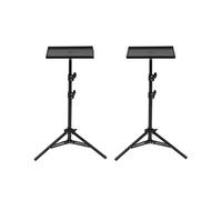2X Soporte de Bandeja para Proyector, Varilla Telescópica, Trípode para Transmisión en Vivo, Soporte para Proyector de Cámara