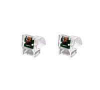 2X Soporte de Carcasa de Cámara Acrílico Altamente Transparente para Raspberry Pi Cámara Oficial