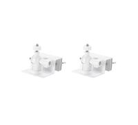 2X Soporte de Monitoreo Especial para Canalón de Lluvia Soporte de Montaje de Canalón Resistente A la Intemperie con Tornillo para Cámaras de