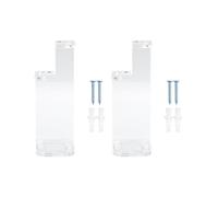 2X Soporte de Sable de Luz Acrílico Transparente, Estante de Almacenamiento de Montaje en Pared con Tornillos para Exhibición de Sable de Luz Star