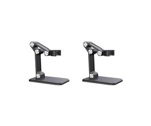 2X Soporte para Microscopio Plegable y con Ángulo Ajustable, Adecuado para Microscopio Digital Wifi y Lupa Electrónica USB