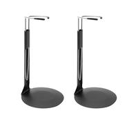 2X Soporte para Muñecas, Soporte para Muñecas Negro, Adecuado para Muñecas y Figuras de Aproximadamente 12 Pulgadas