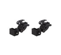 2X Soporte Universal para Walkie-Talkie de Motocicleta, Soporte para Radio de Bicicleta, Soporte para Radio Portátil.