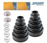 2x Spidan 23175 Fuelle Del Eje Transmisión para Audi A3 A4 VW Golf Seat Skoda