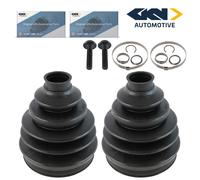 2x SPIDAN 23698 JUNTA DE EJE DELANTERA LATERAL PARA AUDI A4 B6 B7 SEAT EXEO 3R