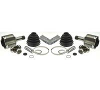 2x SPIDAN Set Rótulas Eje Motriz Delantero Izquierda Derecha para Peugeot Boxer