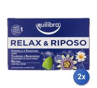 2x Suplemento Equilibra Infusión Clásica 15 Bolsitas Relax & Descanso Tres