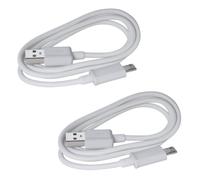 2X Sustitucion de Cable USB para , Touch, Fire, Keyboard, DX Blanca