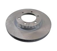 2x SWAG Disco de freno Delantero Ø338mm Espesor: 28mm Corona de Agujeros - Ø: 140mm ventilación interna 33 10 6591