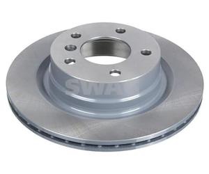 2x SWAG Disco de freno Trasero Ø300mm Espesor: 20mm Corona de Agujeros - Ø: 120mm ventilación interna 20 92 4471 Compatible con BMW 3 Touring E91 3 Touring F31 3 Sedán E90 1 Hatchback F20