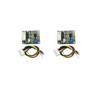 2X Tablero de Controlador de Motor Sin Escobillas Controlador de Velocidad BLDC Gobernador Trifásico Módulo de Interruptor Sin Pasillo Tablero de