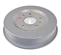 2x Tambor de freno Eje trasero 171124 FEBI BILSTEIN para LAND ROVER FREELANDER I