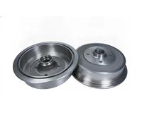 2x Tambor de freno Eje trasero 19-2182 MAXGEAR para AUDI 100 C3 Sedán