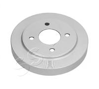 2x Tambor de freno Eje trasero barnizado 56-01-105C ASHIKA para NISSAN MICRA II
