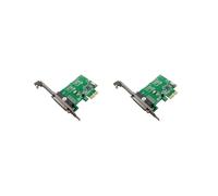 2X Tarjeta Controladora ST38 PCIe X1 CH382L DB-25 Pin Industrial para Terminal de ImpresióN ExpansióN Conveniente MultifuncióN