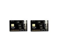 2X Tarjeta de Prueba Adaptadora 4 en 1. Adaptador de Tarjeta Inteligente para Teléfono Móvil. Prueba de Apertura de Tarjeta Compatible con SIM,