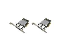 2X Tarjeta de Red Ethernet de Doble Puerto 10G X540-T2 PCIE-X8 X16 Adaptador de Extensión de Red Compatible con Synology NAS