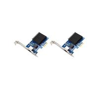 2X Tarjeta de Red PCIe NIC de 10 Gb con un Solo Puerto RJ45 y Chip RTL8127, Tarjeta de Adquisición de Visión PCI-Express X1 para Windows 10/11.
