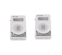 2X Teléfono del Timbre del Teléfono Amplificador Anillo de Pared Altavoz Luz Estroboscópica Flasher Bell Sonido Extra Fuerte