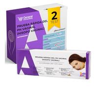 2x Test de pH Vaginal - Tira Indicadora para la Evaluación del pH Íntimo | Autotest Rápido en Tira | Resultado en Segundos