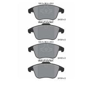 2x Textar 2412301 Juego Pastillas de Freno de Disco Delant. para Volvo Ford País