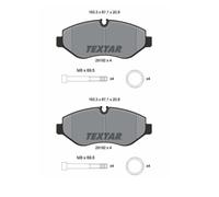 2x Textar 2919209 Juego Pastillas de Freno Disco Delant. para Mercedes-Benz W639