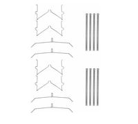 2x Textar 82547600 Set Accesorios Discos Frenos de Llanta Delant. para Toyota