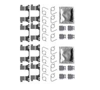 2x Textar 82552600 Set Accesorios Discos Frenos de Llanta Delant para Suzuki SX4