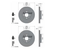 TEXTAR 92119203 Disco de freno