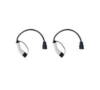 2X Tipo 2 A Schuko 16A Coche Eléctrico Tipo 2 Enchufe Lateral de Carga A Enchufe Schuko EV Adaptador de Carga Estaciones de Carga de Coche