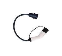 2X Tipo 2 A Schuko 16A Coche Eléctrico Tipo 2 Enchufe Lateral de Carga A Enchufe Schuko EV Adaptador de Carga Estaciones de Carga de Coche