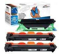 2X TN1050 Tóner + 1x DR1050 Tambor Compatibles para Brother TN1050 DR1050