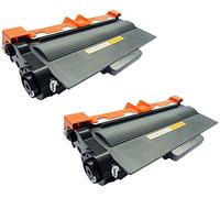 2X Tóner Compatible con Brother DCP-L5500 DCP-L6600 HL-L5000 HL-L5100 HL-L5200 HL-L6250 HL-L6300 HL-L6400 MFC-L5700 MFC-L5750 MFC-L6800 MFC-L6900 D/DN/DW/DWT/DWTT/DNT/DNTT | TN3480 8.000 Páginas
