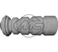 2x Tope de goma del resorte Eje trasero 02811 Metalcaucho para VW SEAT