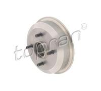 2x TOPRAN 300 489 Tambor de freno Ø180mm Trasero para FORD KA (RB)