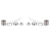 2x TOPRAN Kit Cojinete de Rueda Trasero Izquierda Derecha para Peugeot 208Ca _