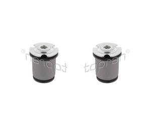 2X TOPRAN Soporte Cuerpo Del Eje Trasero Derecha Izquierda Para Fiat 500L 199_