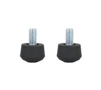 2X Trípode Monopié con Tornillo Antideslizante Universal de 3/8 Pulgadas, Almohadilla de Goma para Pies, Accesorios de Fotografía para Trípode de