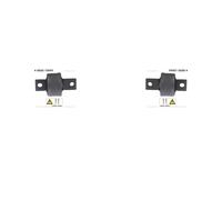 2x TRISCAN Buje Brazo Suspensión Trasero Izq/Der Para Mitsubishi ASX