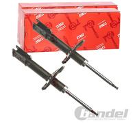 2x TRW Amortiguador Presión Gas Eje Delant. Apto para Mitsubishi Pajero Pinin I