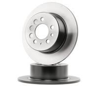 2x TRW DF1674 Disco de freno Trasero para VOLVO 940 Kombi (945) 240 (P242, P244)